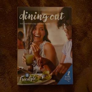 Two books in one! Weight watchers points books.